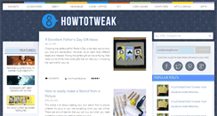 Desktop Screenshot of howtotweak.com