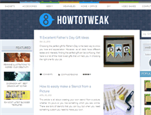 Tablet Screenshot of howtotweak.com